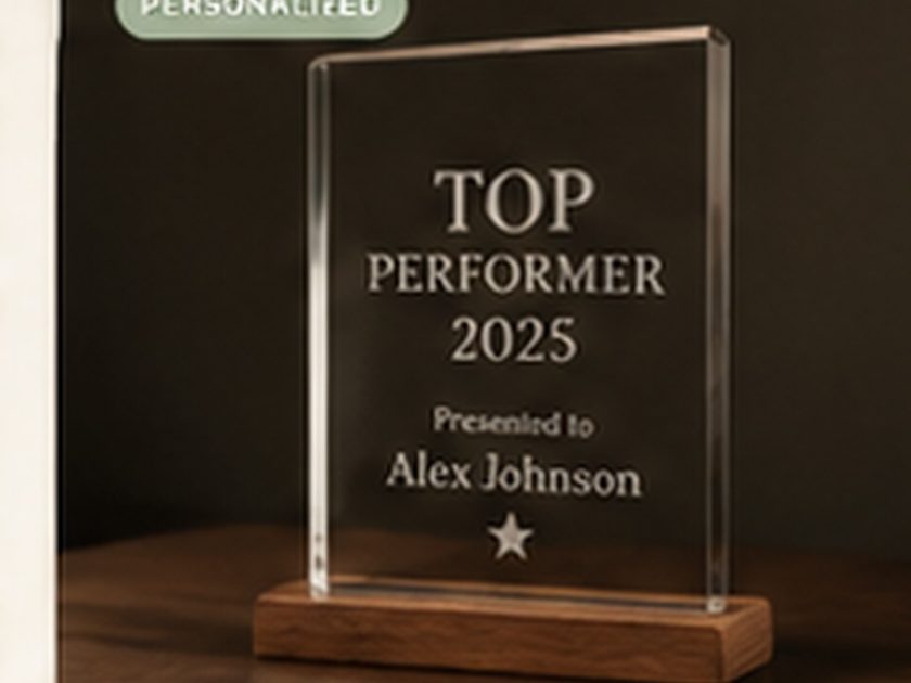 Acrylic & Wood Achievement Award