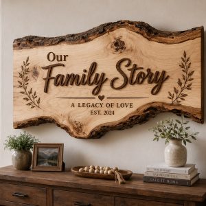 Aromatic Cedar Cottage Welcome Sign