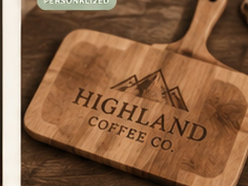 Branded Wooden Serving Board