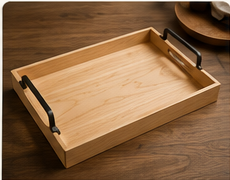 Deep Maple Serving Tray