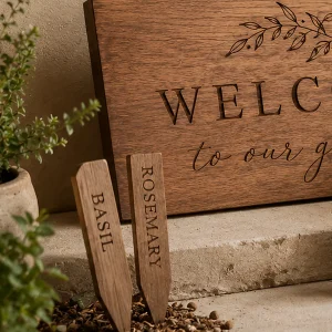 Personalized Garden Marker Set