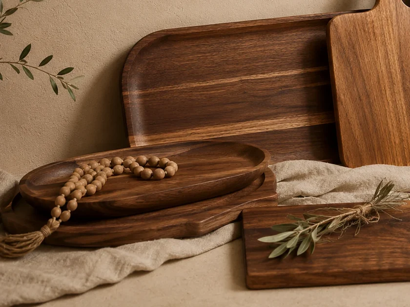 Personalized Walnut Charcuterie Board