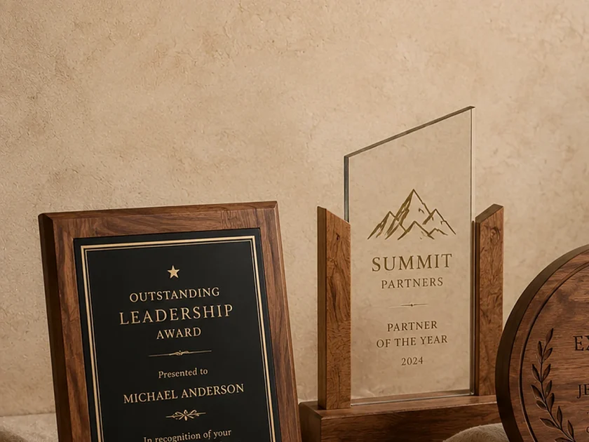 Walnut Leadership Award Plaque