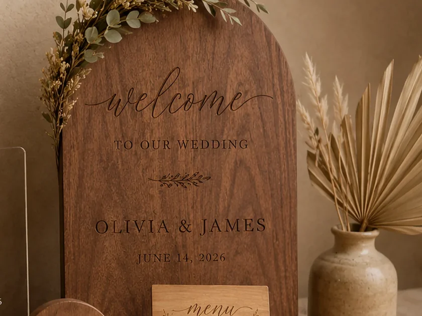 Wedding Welcome Sign